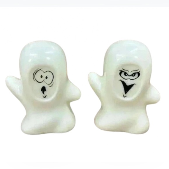 Matchbox Other - Vtg 90s Halloween Ghosts Glow in The Dark Plastic Blow Mold Figures Matchbox